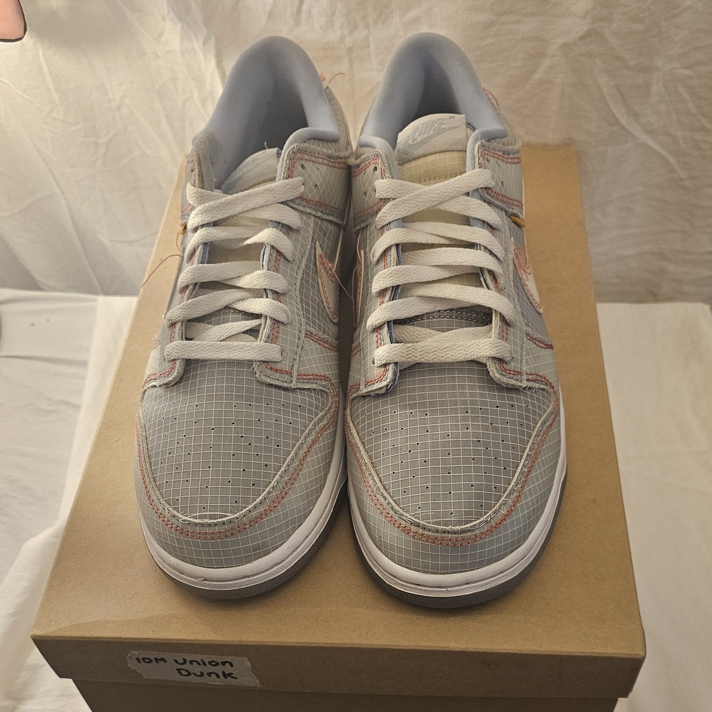Gray and Pink Sneakers